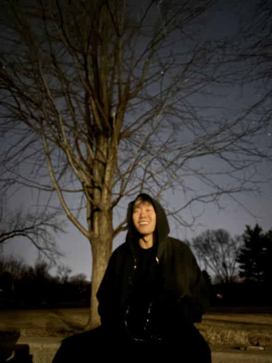 Sun Frayed Zip Hoodie